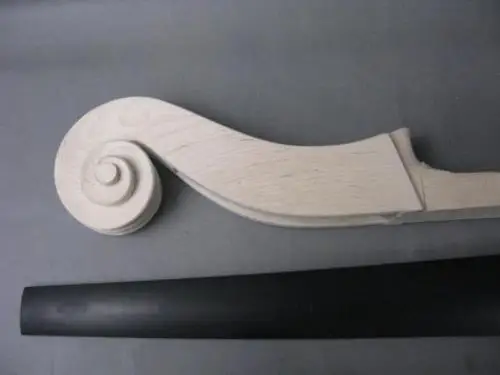 

5 струн 3/4 с двойным басом кленовый гриф и эбеновый гриф #6660, инструмент Часть