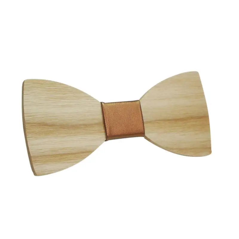 Деревянный Для мужчин бабочка-бабочка деревянный Bowties для вечерние рубашки одежда галстуки-бабочки