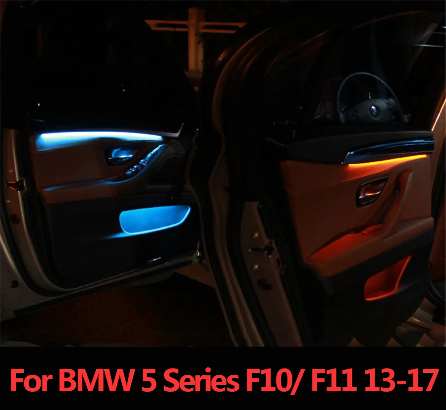 Светодиодная лампа для освещения салона BMW 5 SERIES F10/F11 13 17 2 цвета|Декоративная