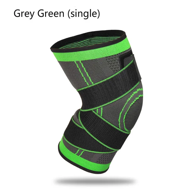 black and green Mountainpeak наколенники Галстуки Летние Фитнес баскетбольное оборудование беговые протекторы для бадминтона Rodilleras Deportiva наколенники - Цвет: black and green
