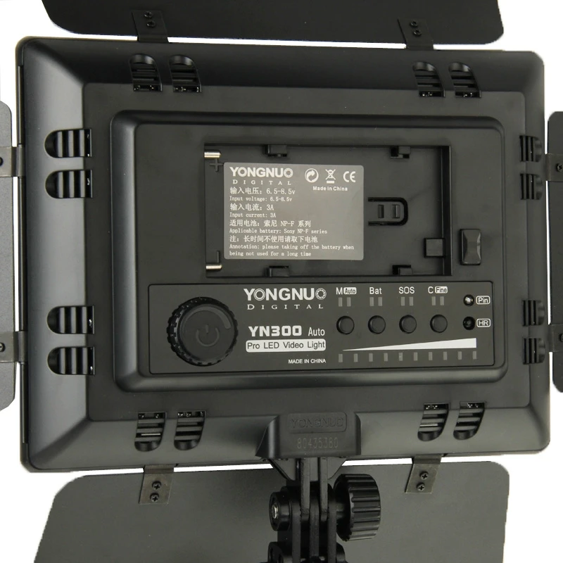 Светодиодная вспышка YONGNUO YN300 Air YN 300 PRO видеокамера 3200K 5500K для Canon Nikon Pentax Olympus Samsung