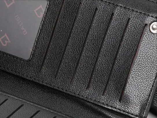 Кошелек Biofold для чековой книжки держатель карт сумка монет кожаный кошелек с