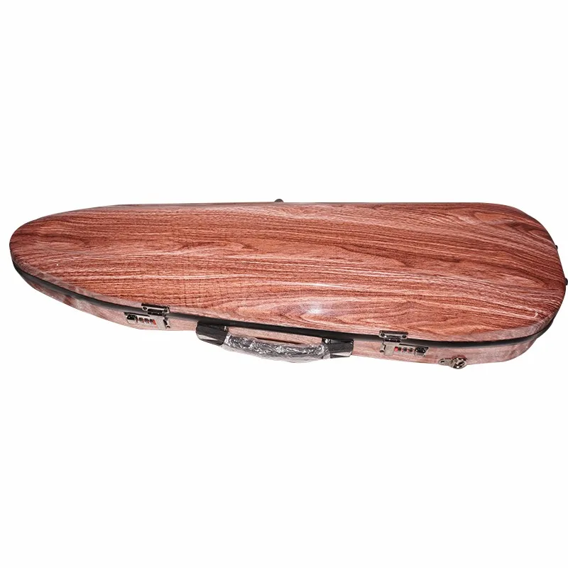 Новый чехол для скрипки. Чехол скрипки из красного древесины и углеродного