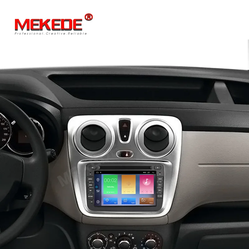 MEKEDE 2 ГБ + 32 Android 8 1 Автомобильная dvd навигационная система для Dacia Duster Sandero Lodgy Dokker X