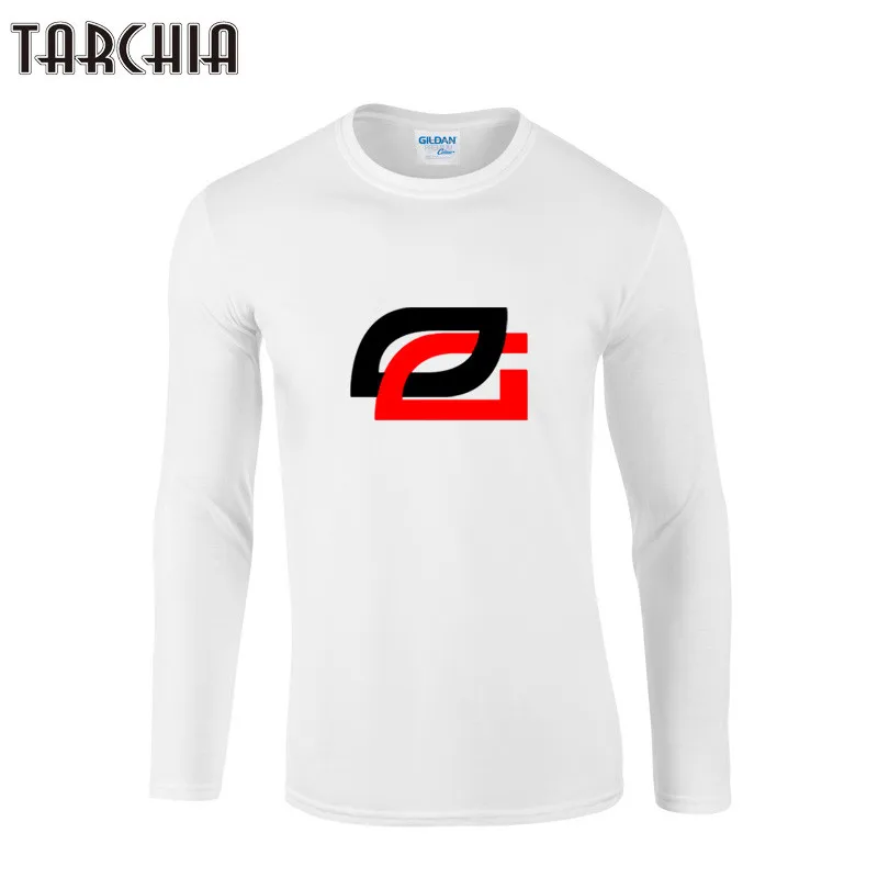 

TARCHIA Cotton T Shirt Spring/Autumn Mens Print T-Shirt Homme Men'S Long Sleeved O-Neck Contrast Color Casual T-Shirts