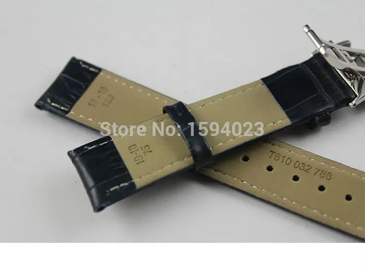 19 мм (пряжка 18 мм) PRC200 T055410 T17 T41 T461 Высококачественная Серебряная Пряжка бабочка +