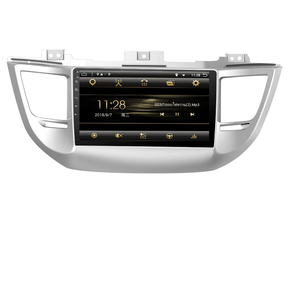 Eunavi ips 2G + 32G Octa 8 core android 1 автомобильный dvd для hyundai Tucson/IX35 2016 2017 мультимедиа Радио gps