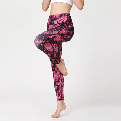 

Plus Size Yoga Leggings Gym Tights Fitness Women High Waist Yoga Pants Elastic Running Pants Workout Tights Sexy Sport Pants