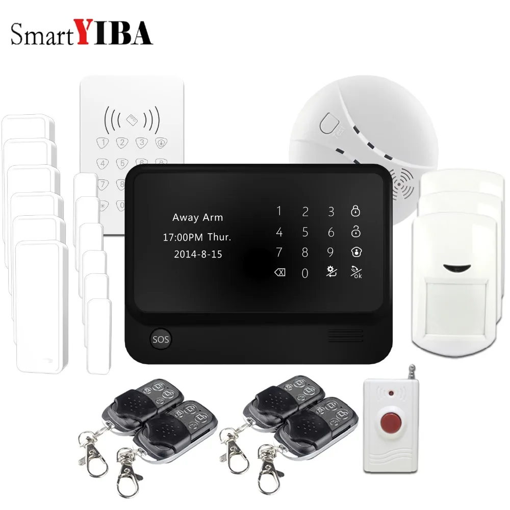 SmartYIBA gprs wifi GSM сигнализация RFID карты интеллектуальное управление переключателем