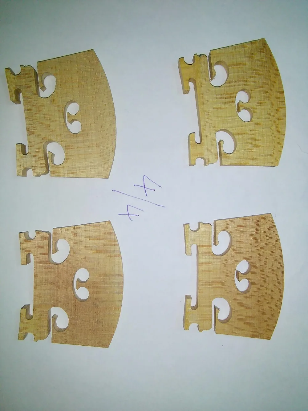 4 шт. лучшее качество Состаренный мостик для скрипки из клена 4/4