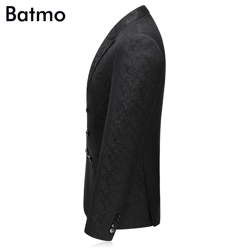 Batmo Новое поступление, высококачественные двубортные повседневные мужские пиджаки с принтом, мужские свадебные платья, большие размеры 6026