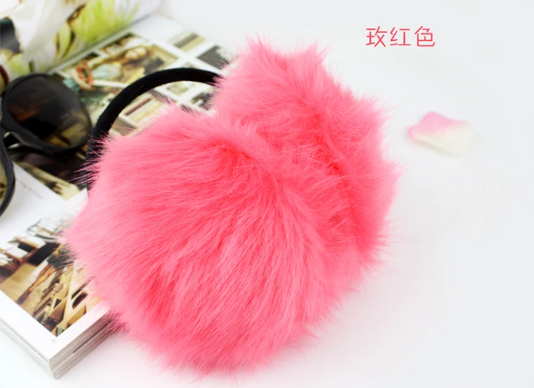 Free Shipping 2013 Winter New colorful Earmuffs Earwarmers Ear Muffs Earlap Warm Headband 2pcs a lot|lot europe|lot tabletheadband pink |