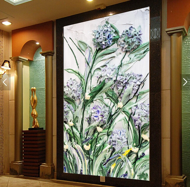 

Custom wallpaper for walls 3D , the painting of flowers and plants in the living room bedroom wall waterproof wallpaper
