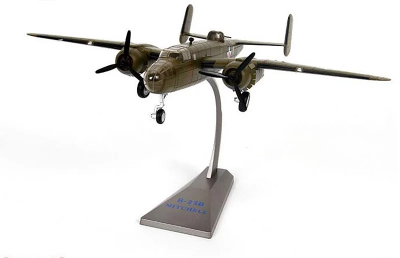 1/72 весы классический B-25 бомбардировщик Второй мировой войны истребитель армии самолет статические модели для взрослых и детей ИГ