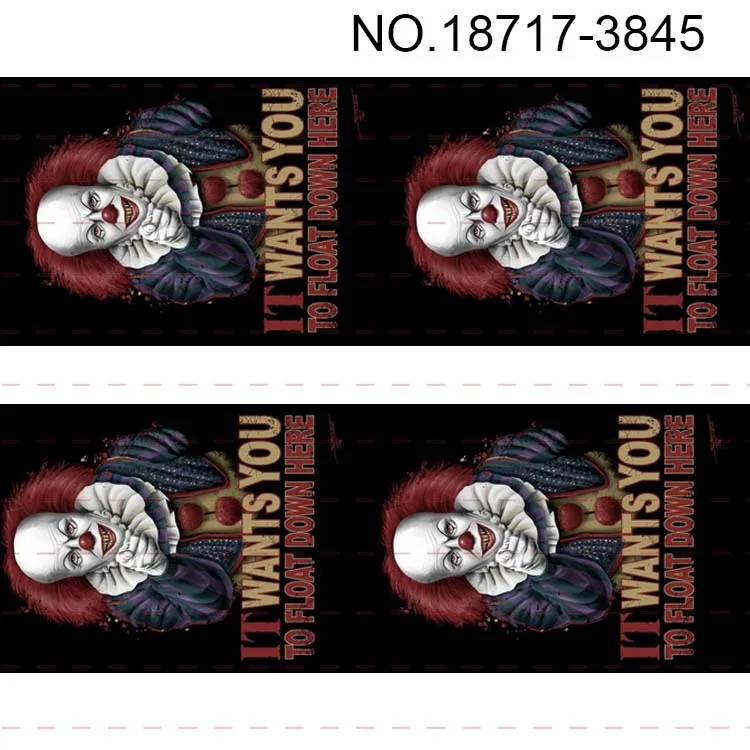 18717-3845 10 метров-разных размеров-Movie Stephen King's It Grossgrain ленты-Movie характер лента - Цвет: 18717-3845