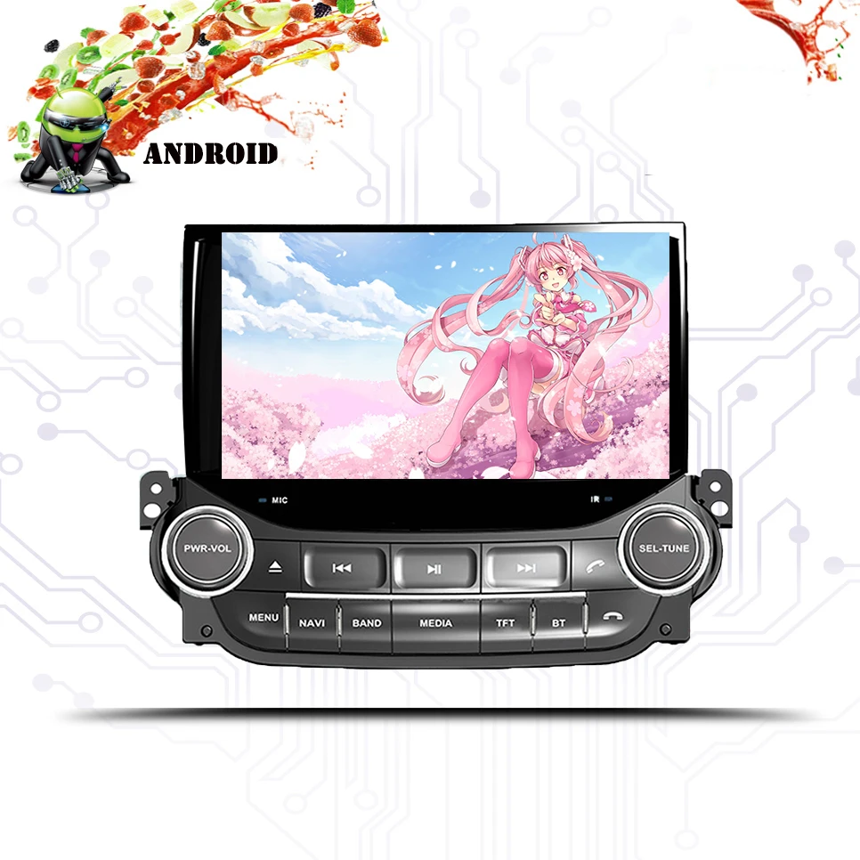 Восьмиядерный 2din 4 + 64 ГБ Android 9 0 Автомобильный Dvd плеер для Chevrolet Malibu 2013 2014 2015 Gps