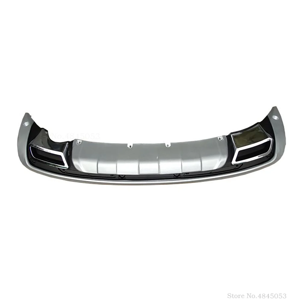 rear AITWATT для Kia Sportage R 2011 2012 2013 Высокое качество ABS пластик передний и задний бампер накладка автомобиля аксессуары для укладки - Цвет: rear