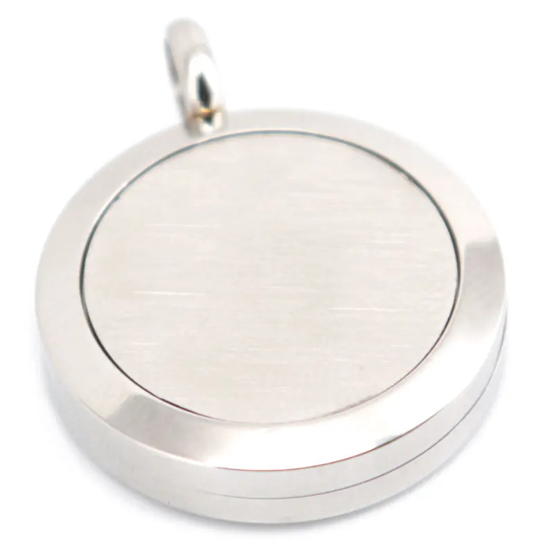 Ароматерапевтические эфирные масла Flower 25 мм нержавеющая сталь ожерельлье с