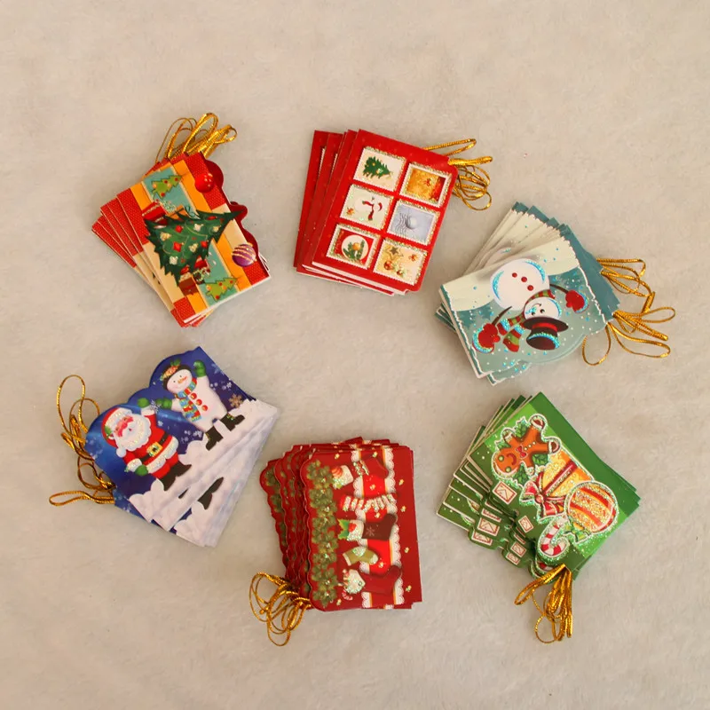 1 сумка Милая ручная работа перчатка форма Мультфильм Санта Рождество