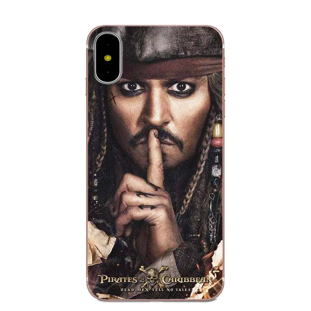 Пираты Карибского моря Johnny Depp для LG G2 G3 G4 G5 G6 G7 K4 K7 K8 K10 K12 K40 Mini Plus Stylus ThinQ 2016 2017