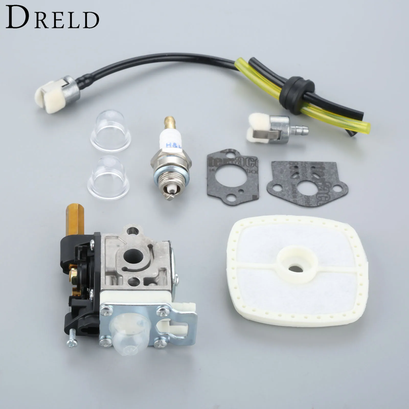 Карбюратор DRELD для ZAMA RB-K75 ECHO GT200 GT201i HC150 HC151 PE200 PE201 PPF210 SRM211