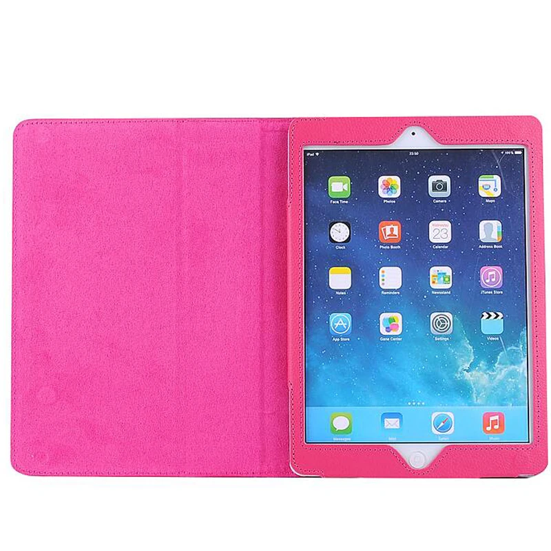 Чехол книжка с функцией подставки для iPad Air 2 из искусственной кожи