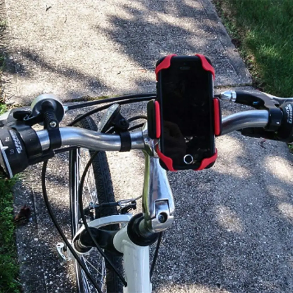 univerola security rubber band replacement silicone strap for cell phone mount holder on bikebicyclemotorcyclehandlebar free global shipping