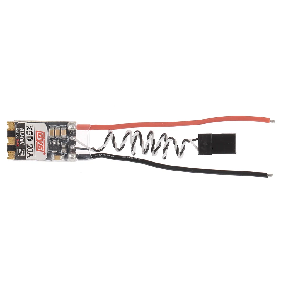 Dsys XSD20A Micro ESC 20A 3 4S 50 МГц Поддержка прошивки BLheli_S Dshot300 Dshot600 для FPV дрона с