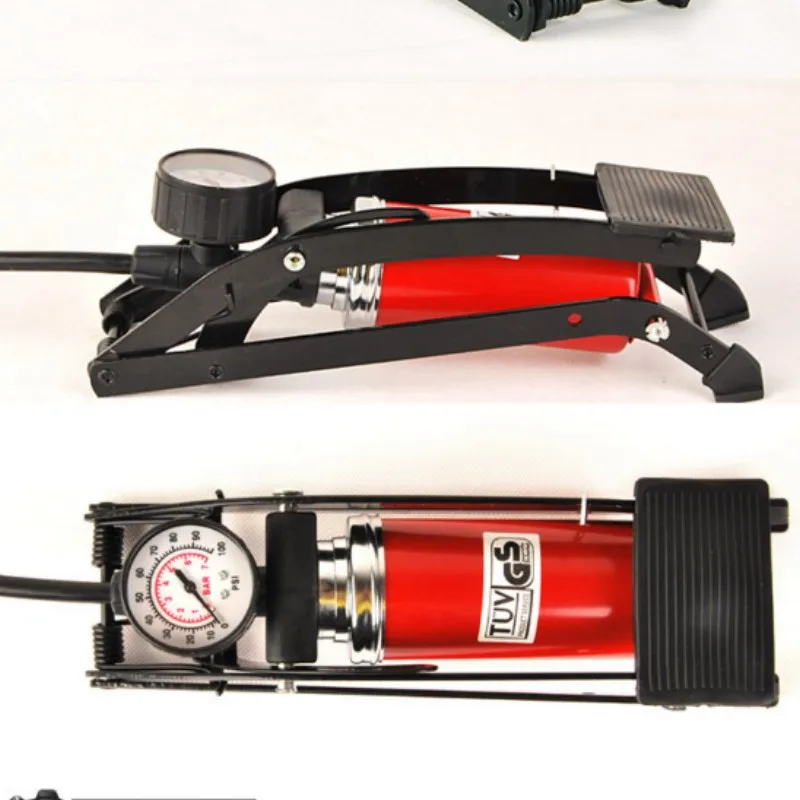 car universal wheel Foot Inflatable Pump Inflator Portable and easy control for motorcycle ball | Tire Repair Tools