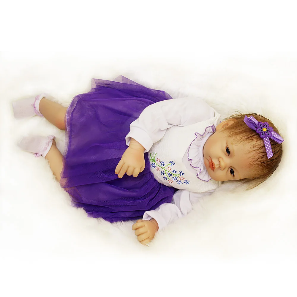 

OtardDolls Reborn baby Doll 22"55cm Reborn dolls Soft Vinyl Silicon Reborn doll toy for Children Birthday Gift