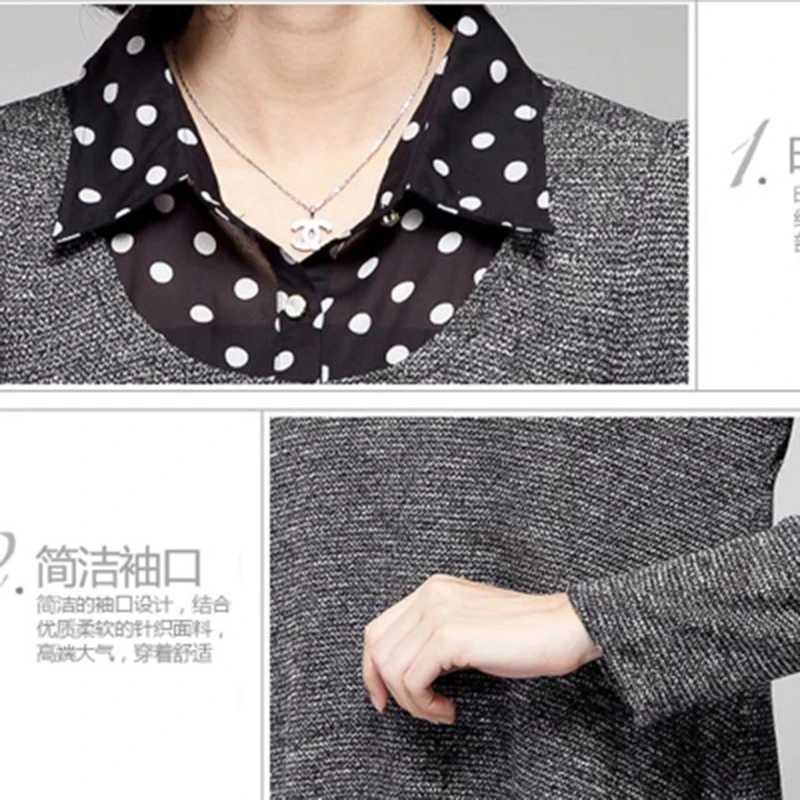 2018 Loose Top Autumn Winter Korea Style Women Elegant Long Sleeve Casual Plus Size Clothing 5XL 4XL 3XL Gray Knit Sweater | Женская