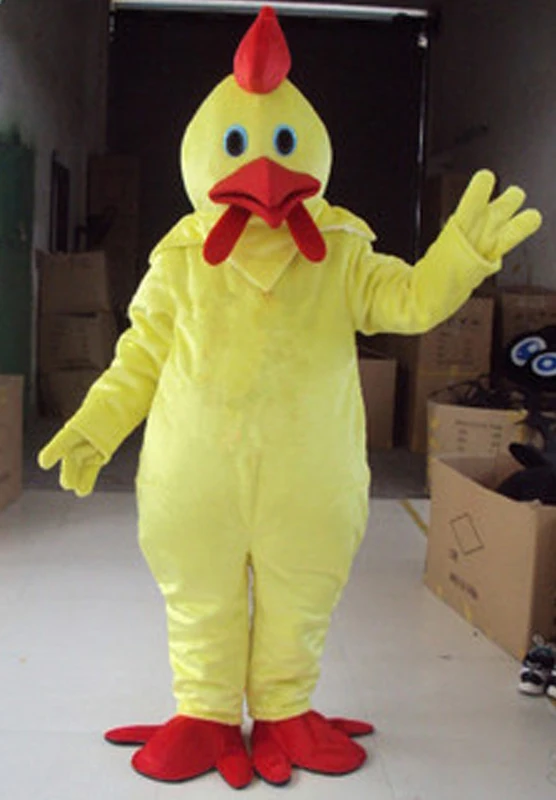 Red Turkey Mascot Costume Chicken Adult Size Advertisement Costumes Halloween Fancy DRESS Multiple Color Free Shipping | Тематическая
