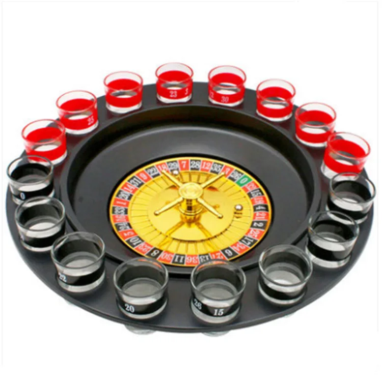 Россия питьевой поворотный стол рюмка набор рулетки новинка игры с 16 рюшами es