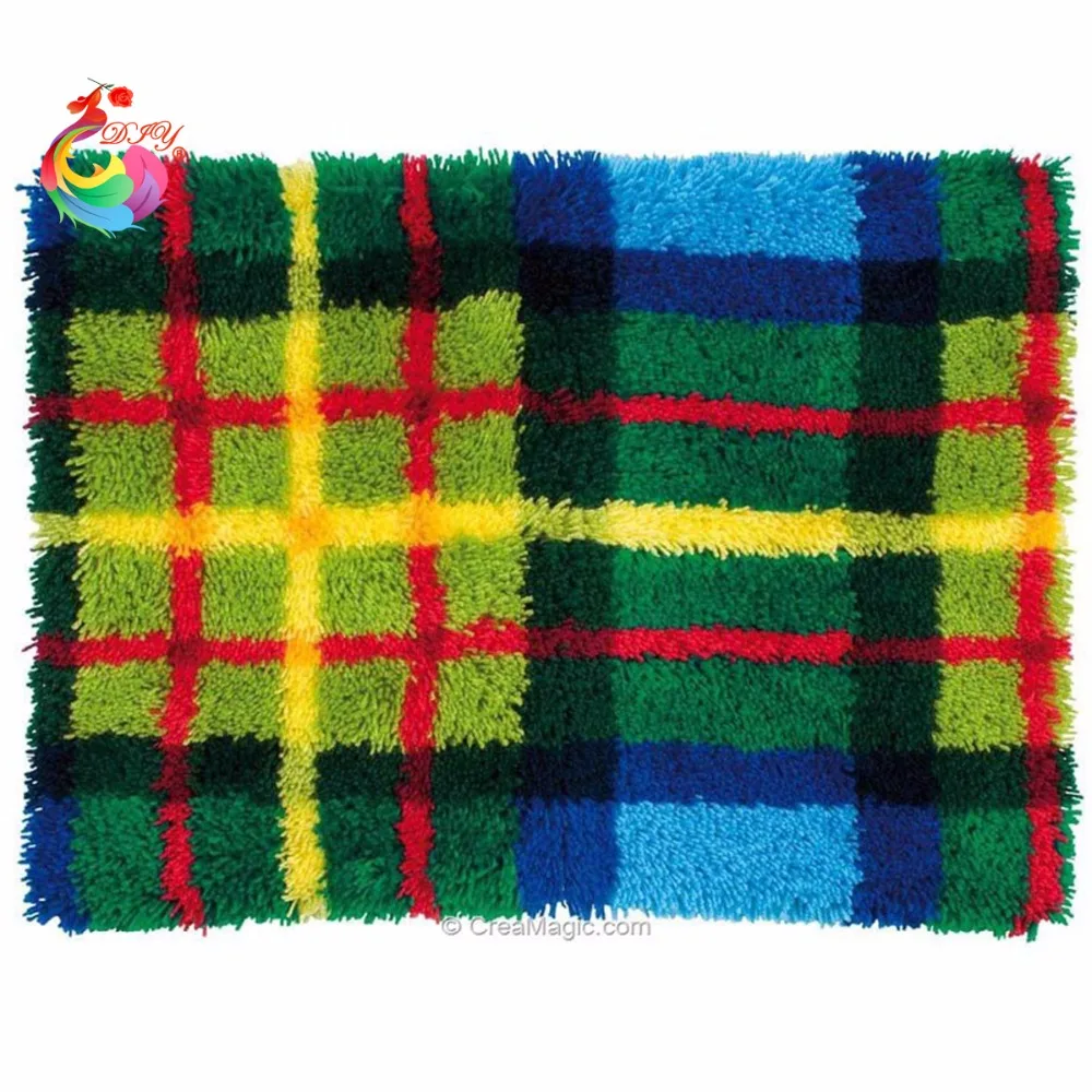 Иранский ковер ручной работы крюк с защелкой комплекты нить для вышивки наборы