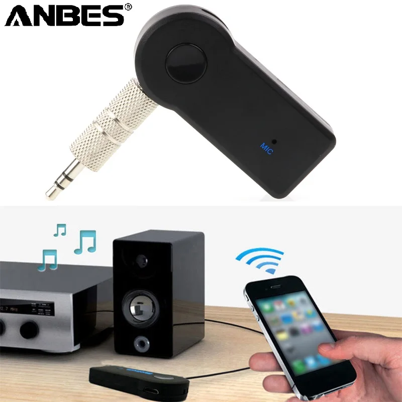 Bluetooth AUX мини аудио приемник передатчик 3 5 мм Jack Handsfree авто Car Kit Музыка адаптер