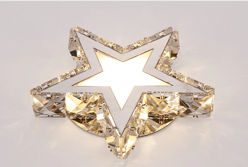 

Modern Star Simple Led Crystal ceiling light Room light Corridor Balcony Passing lamp Corridor light Home lamp ceiling light