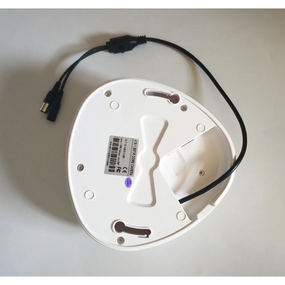 4 в 1 Камера HD 4.0 мегапиксельная CCTV/AHD/TVI/CVI/CVBS рыбий глаз панорамный с 360 градусов