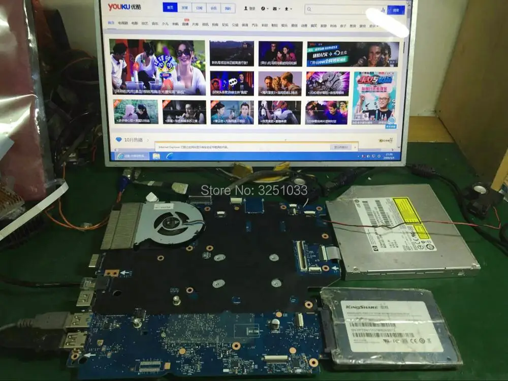 

646245-001 for HP 4530S 4730S Notebook 4730S 4530s Laptop Motherboard 6050A2465501-MB-A02 HM65 DDR3 all functional Tested ok