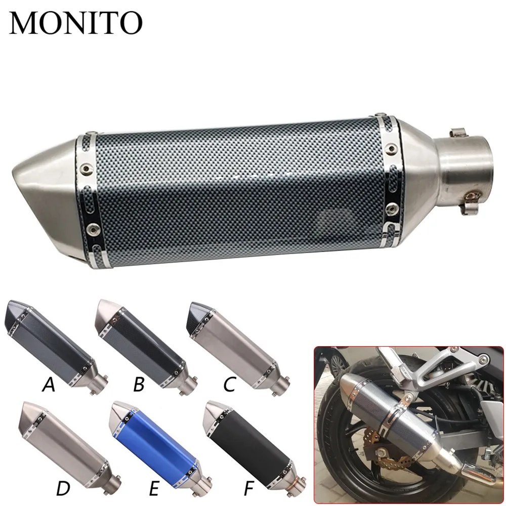Модифицированный выхлоп мотоцикла Escape выхлопных муфельная печь для YAMAHA FZ8 FZ6 XSR700