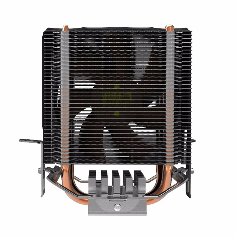 Кулер ЦП PCCOOLER 2 тепловые трубы 80 мм светодиодный Blu-Ray вентилятор для intel LGA775 1150 1151