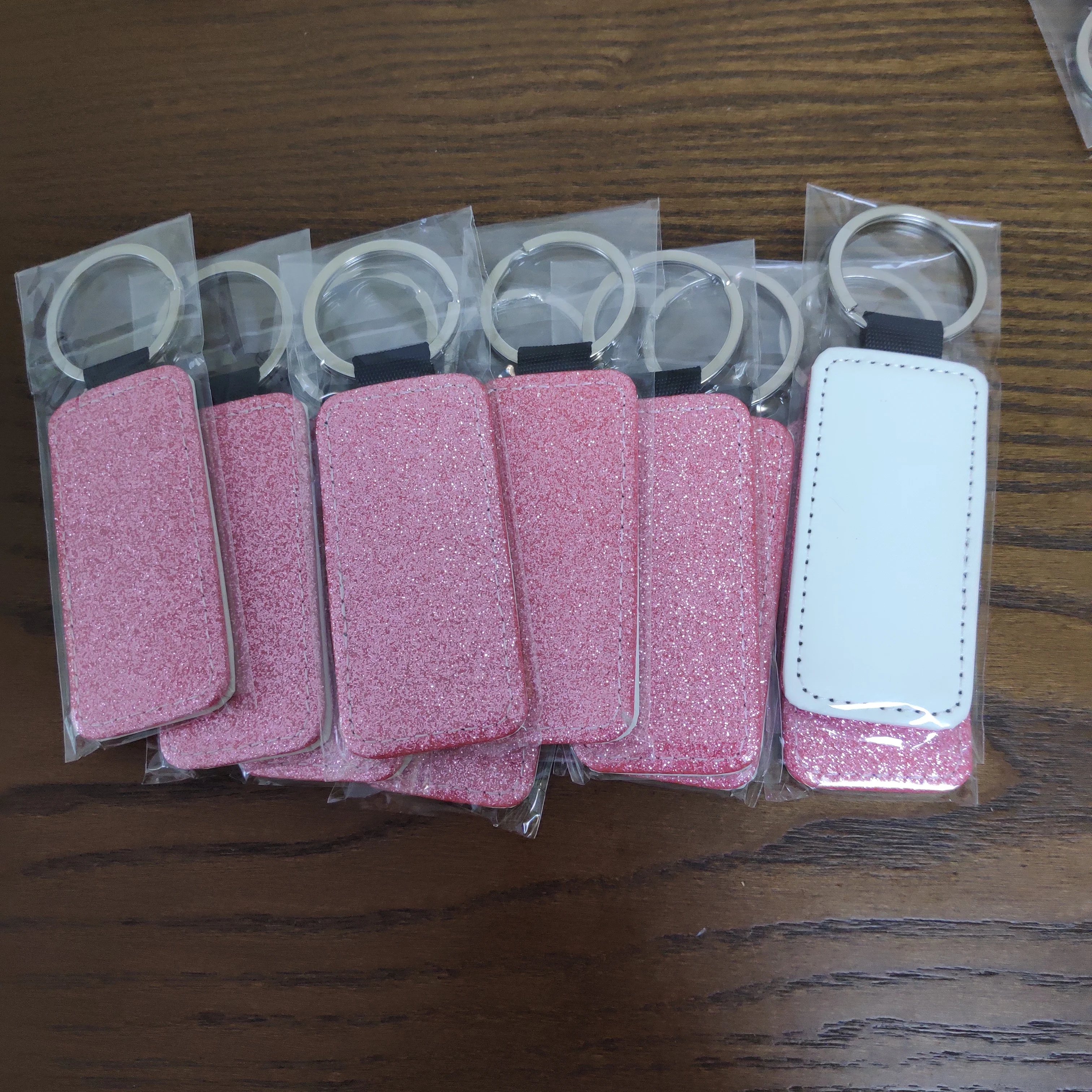 Бесплатная доставка 10 шт. пустые украшения для сублимации Кожаные Подвески бирки