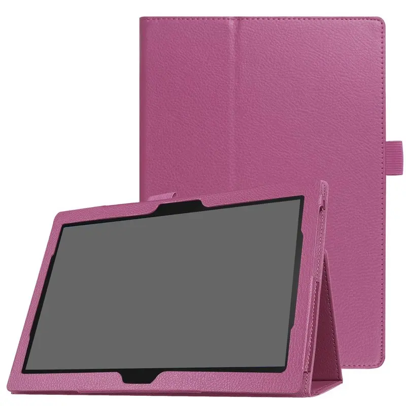 

Slim Folded Stand Flip Cover for Lenovo Tab P10/M10 10.1 Case Model TB-X705L X705F X605L X605F PU Leather Capa Tab M10 10.1 Case