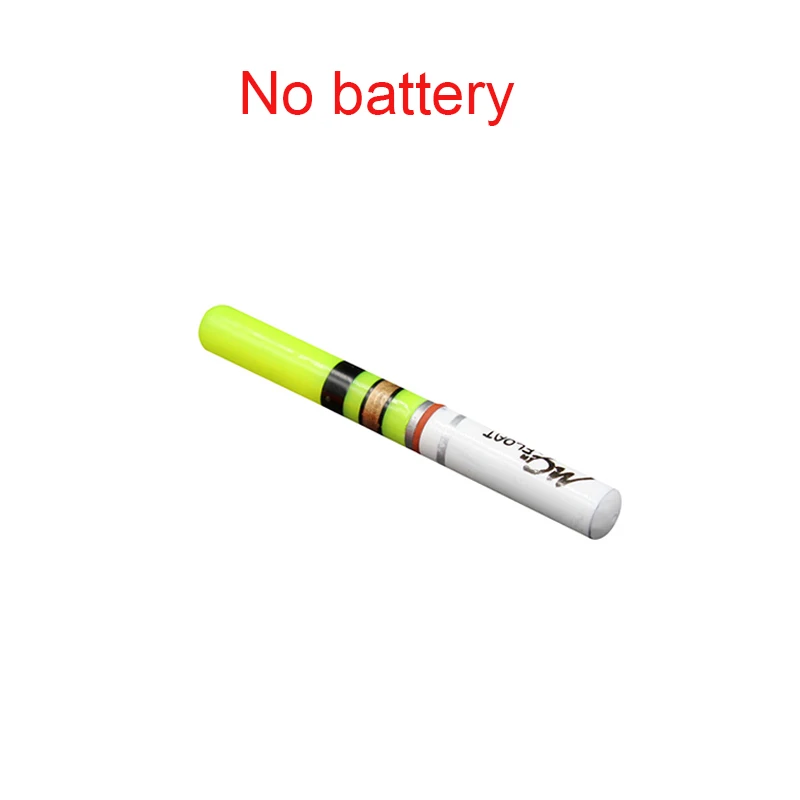 No battery 20 шт./лот зеленый красный светодио дный свет Stick для рыбалки поплавок без CR322 Батарея ночь рыболовные снасти аксессуар F07 - Цвет: No battery