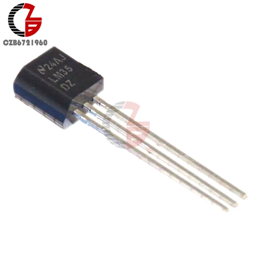 50 шт. LM35DZ LM35 TO 92 NSC датчик температуры IC|temperature sensor|ic temperature sensorsensor |