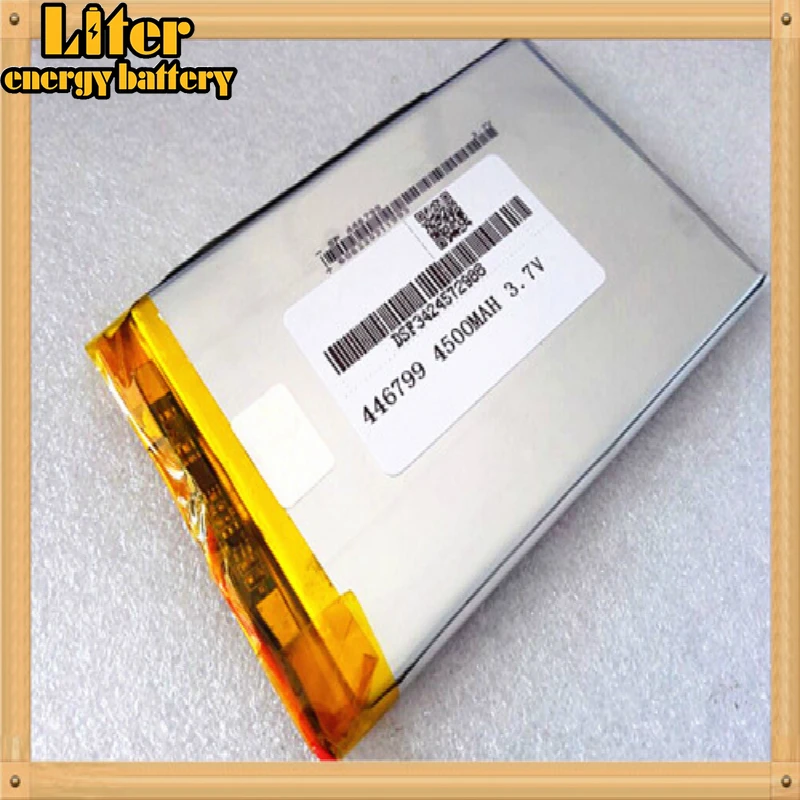 446799 4565100 новый литий ионный аккумулятор 4500 мАч для планшетного ПК 3 7 в полимерный