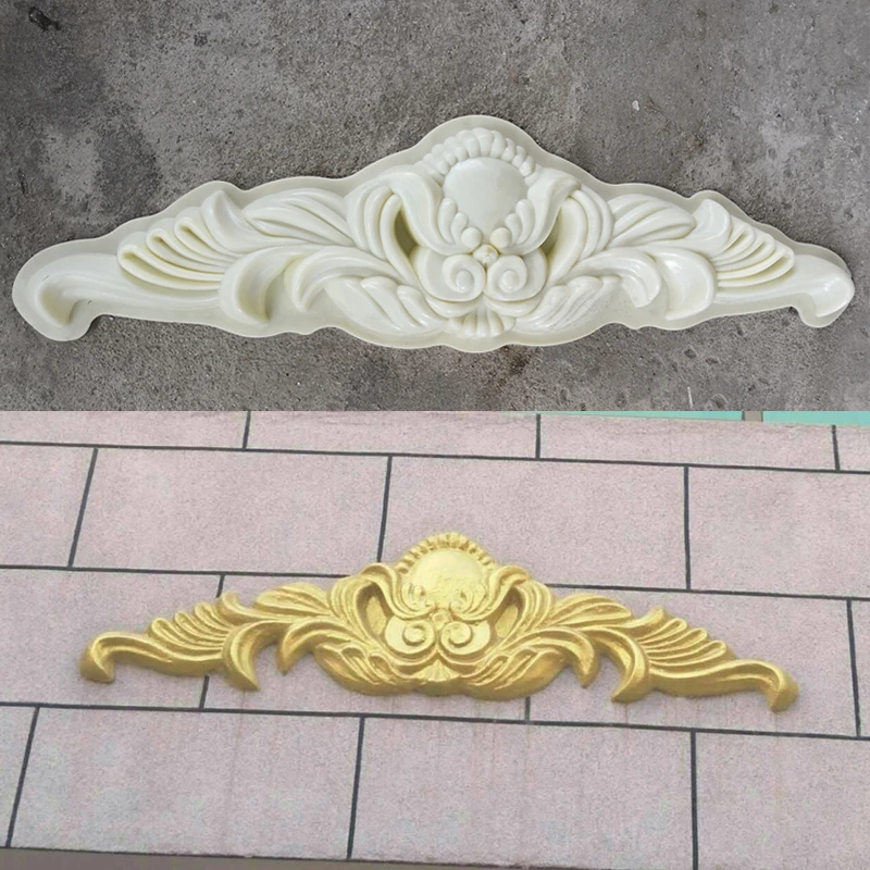 H30* L120cm(11,81* 47,27in) GRC ABS пластик солнце подъем облако сборная текстура украшение дома/вилла стены бетона аппликация плесень