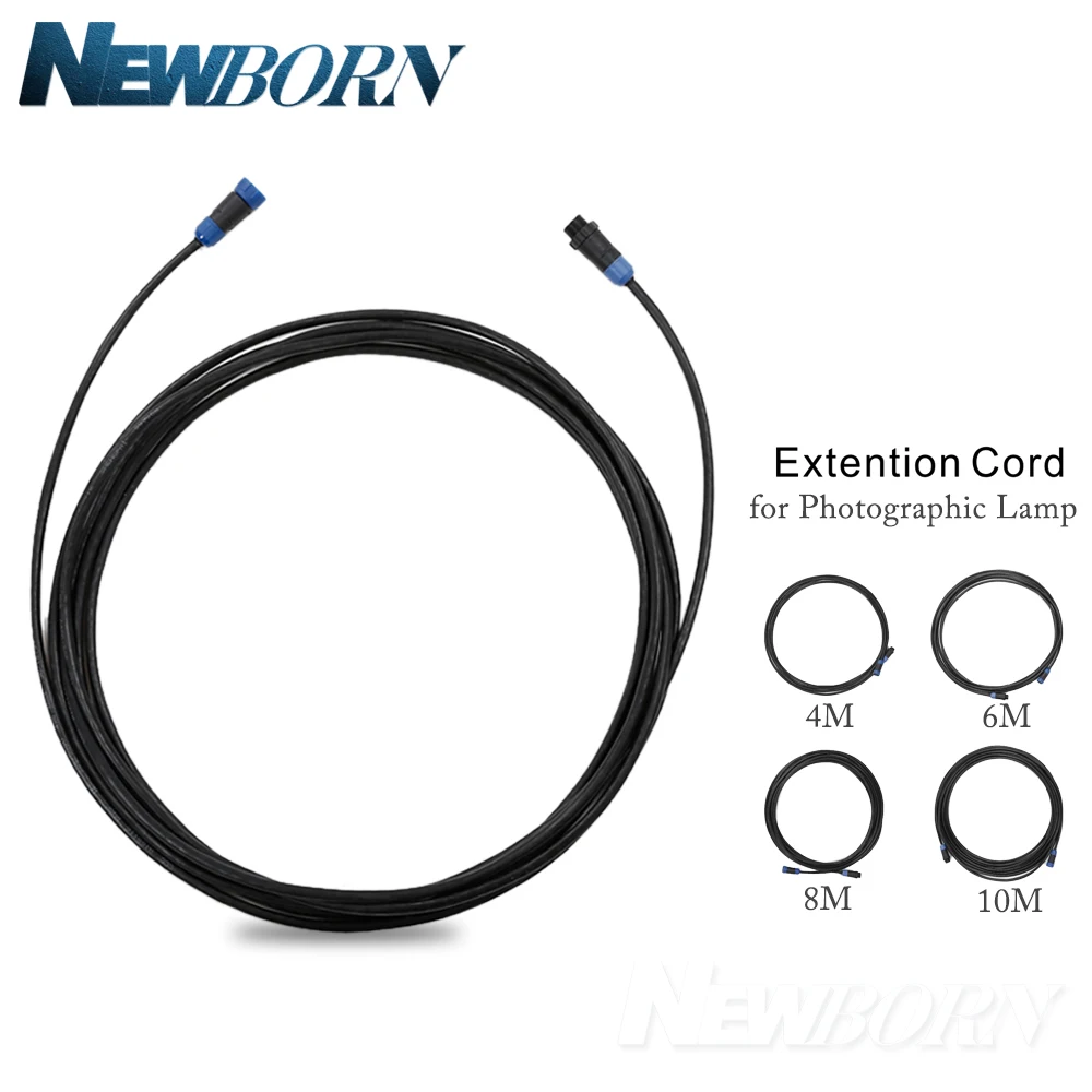 Falcon Eyes Cable SP-XC04/ SP-XC06 / SP-XC08 SP-XC10 удлинитель 4 м 6 8 10 для фотолампы | Электроника