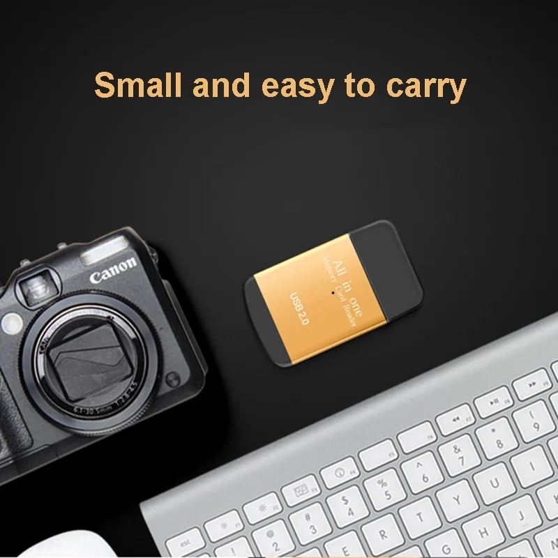 Устройство чтения SD-карт Vmonv Multi in 1 для карт памяти Pro Duo Micro SD TF MMC SDHC MS | Компьютеры и