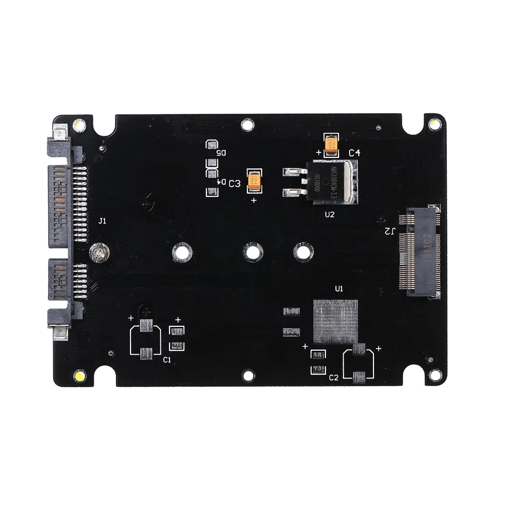 22Pin SATA III NGFF M.2 SSD адаптер конвертер с 2 5 ''корпус 2280 2260 2242 2230 | Компьютеры и офис