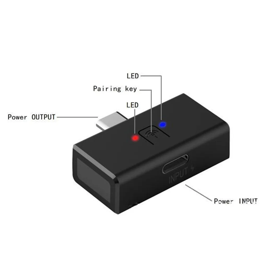 Беспроводной Bluetooth аудио адаптер для Nintendo Switch NS PS4 передатчик приемник Type-C plug and play